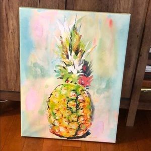 Pineapple Wall Canvas Art